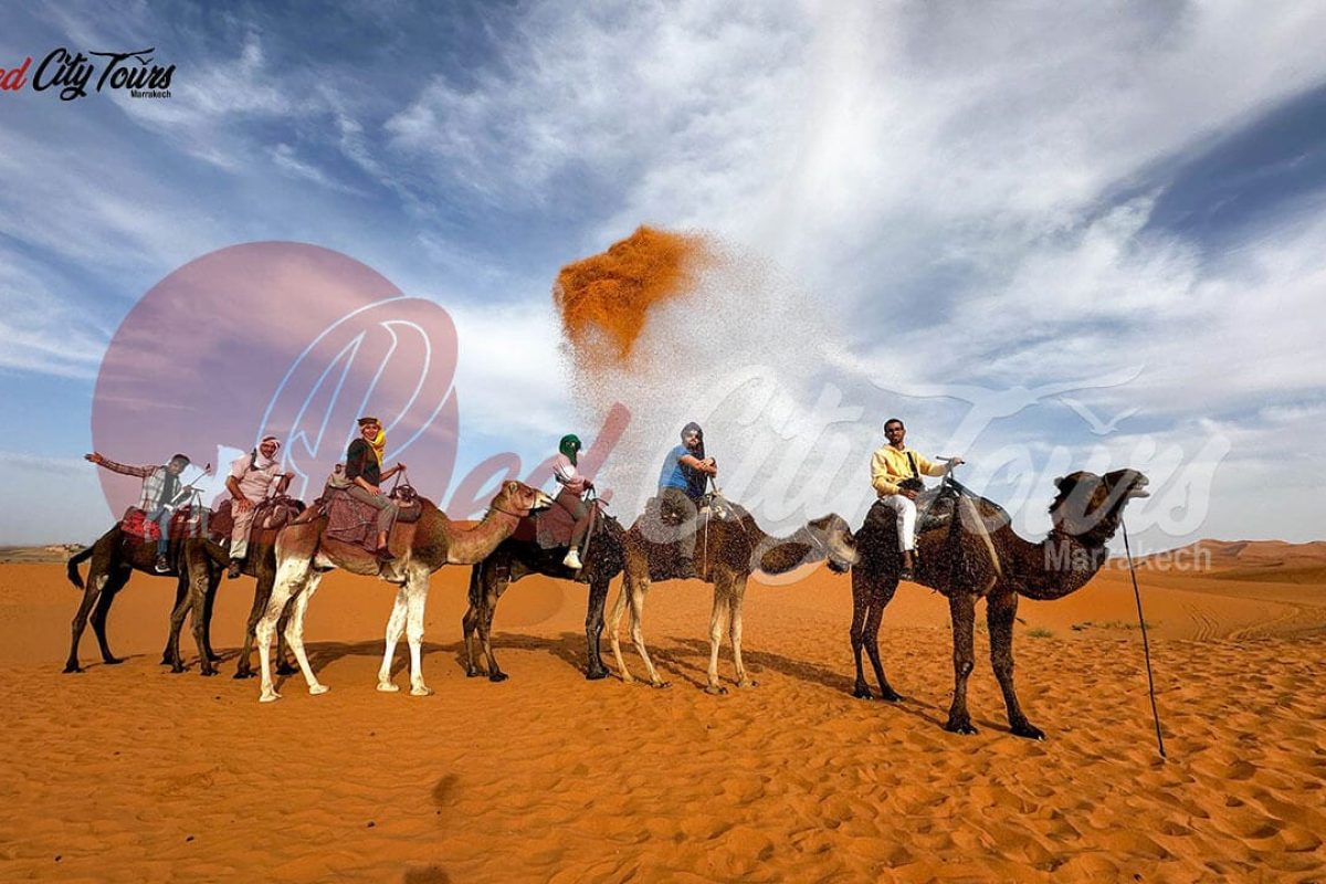 Merzouga desert camel trek 3 days